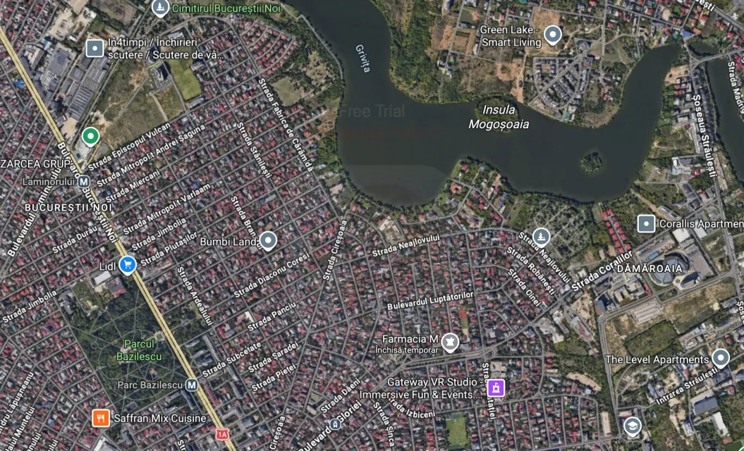 Bazilescu casa cu gradina pe o strada linistita
