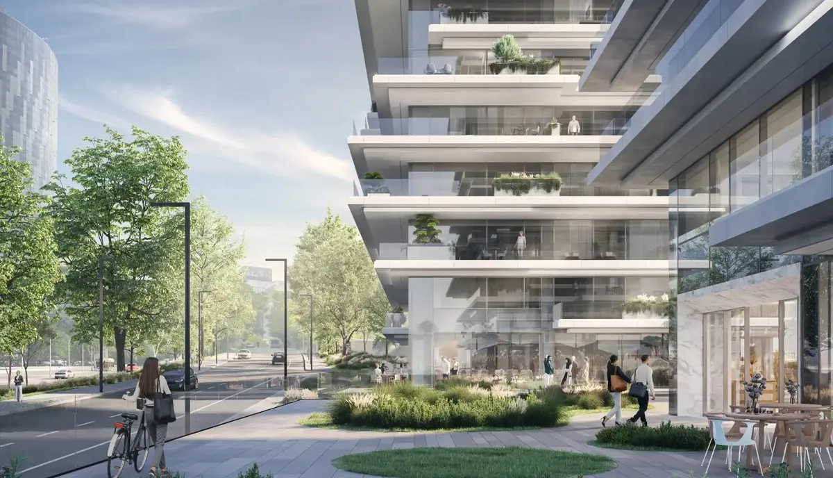 2025 One Floreasca Towers 2 camere 70 mp Totul Nou Parcare