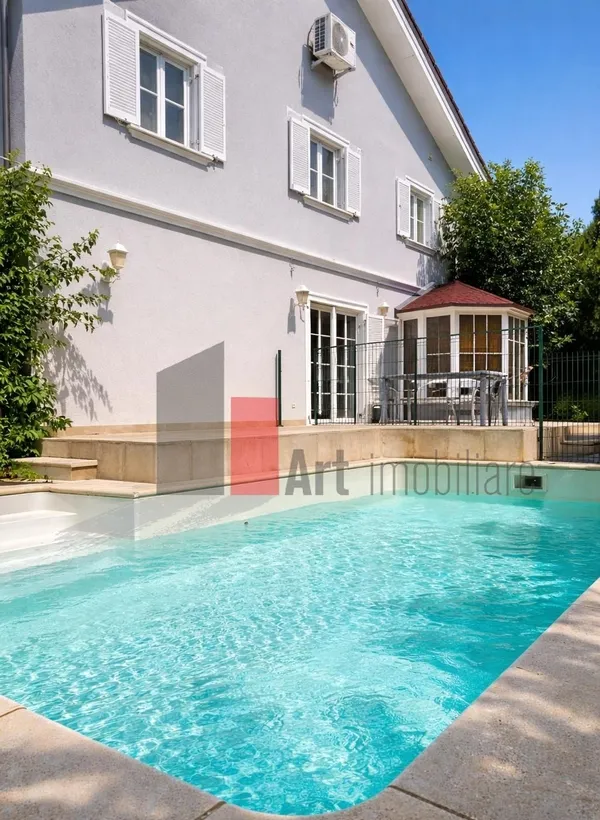 Pipera vila premium premium villa de inchiriat cu piscina zona Iancu Nicolae