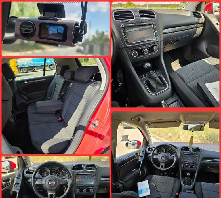 VW Golf 6 1 4TSI Navigatie SenzoriParcare AC Camera EURO5 4 990 eur