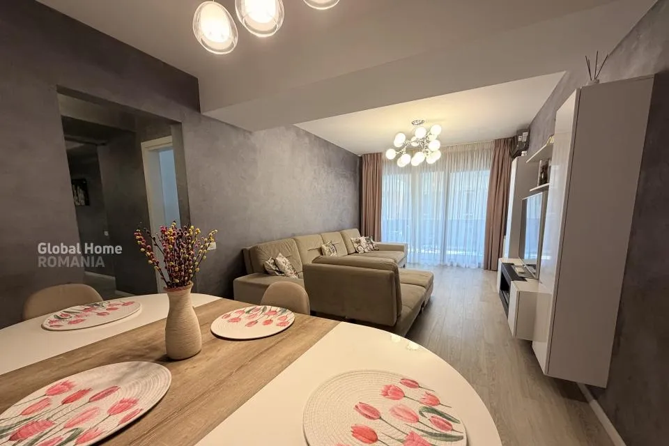 Pipera Bolat Residence 3 camere mobilier premium 87 mp