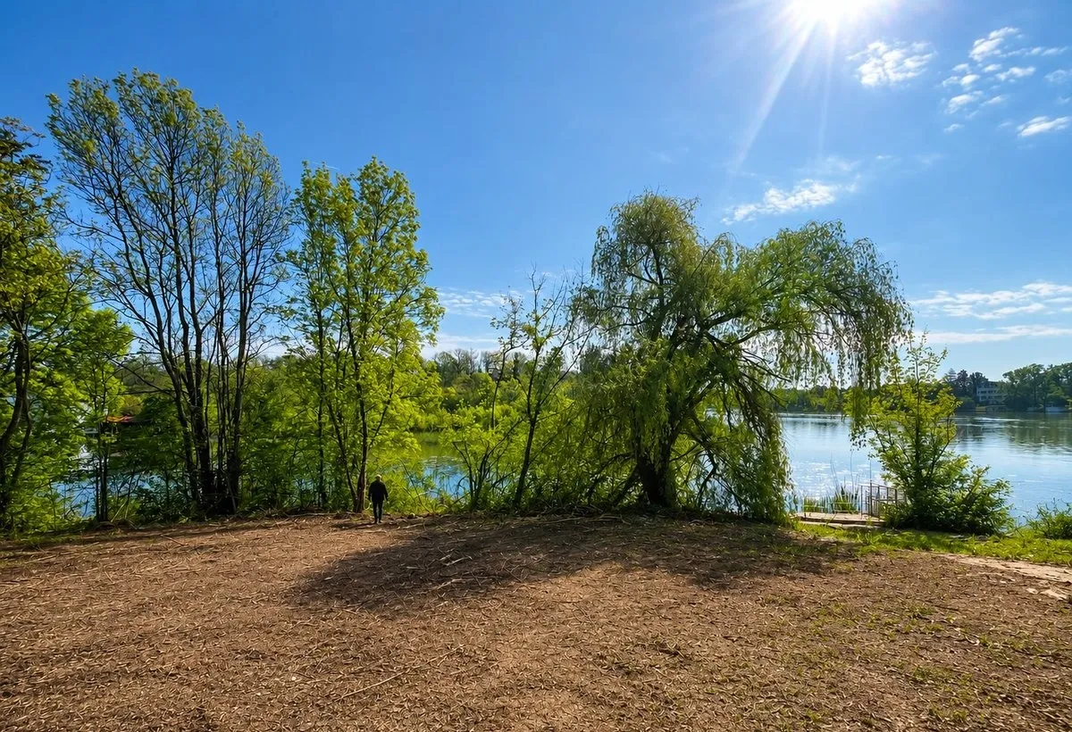 Izvorani teren rar pe lac Snagov 2 000 mp ponton garaj barca autorizatie