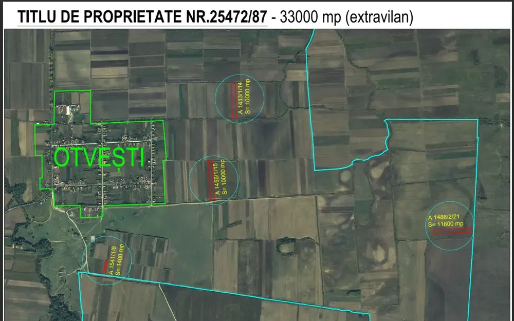 Vand teren extravilan agrigol in Otvesti 3 3 Ha