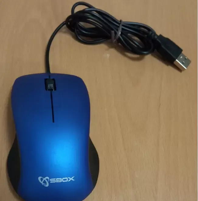 Vand Mouse SBOX cu fir si mufa USB