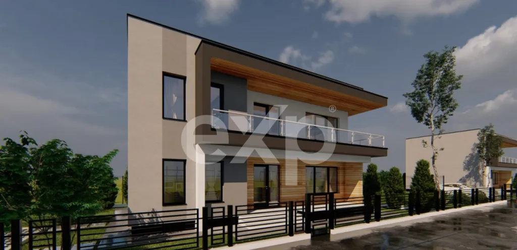 Ansamblu rezidential nou - 4 vile moderne in Budeasa l