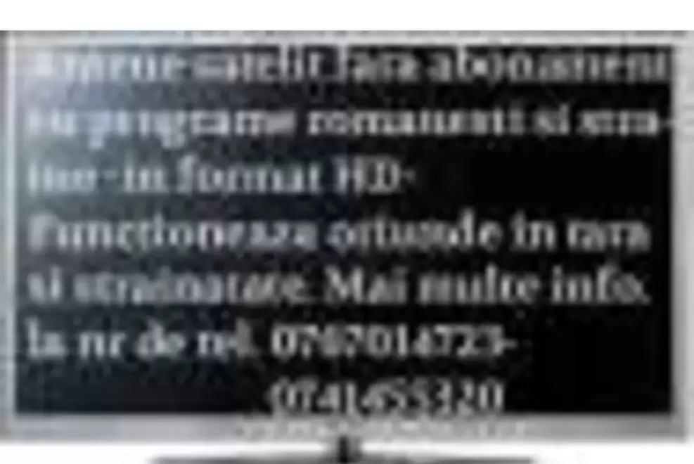 Antene satelit fara abonament