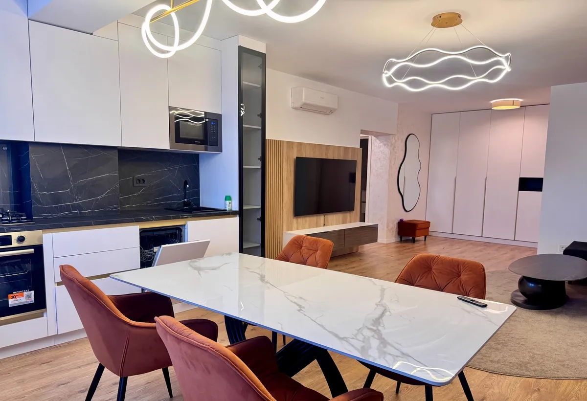 2 Camere spatios Complex Ivory Rond Omv Pipera Nord Lux Parcare