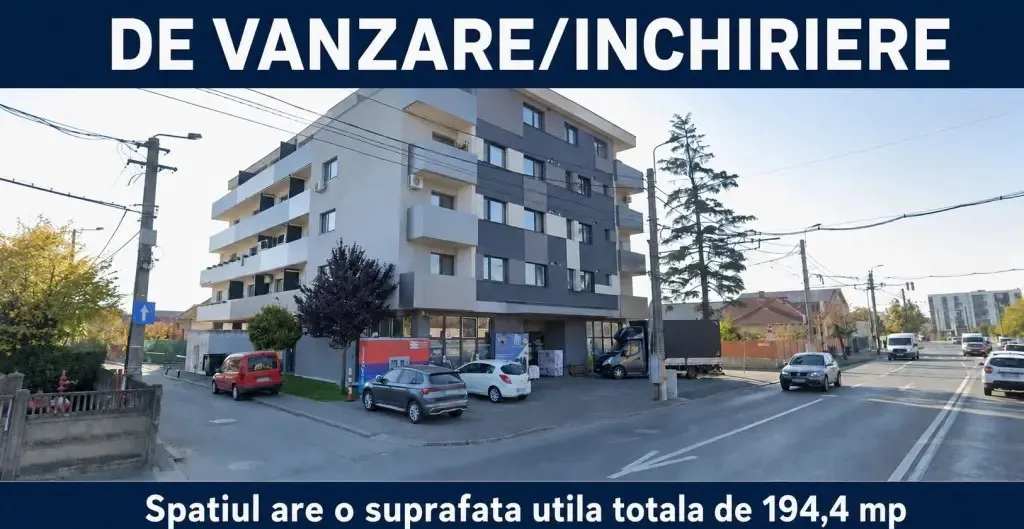 Inchiriere sau vanzare spatiu comercial cluj napoca str traian vua 22