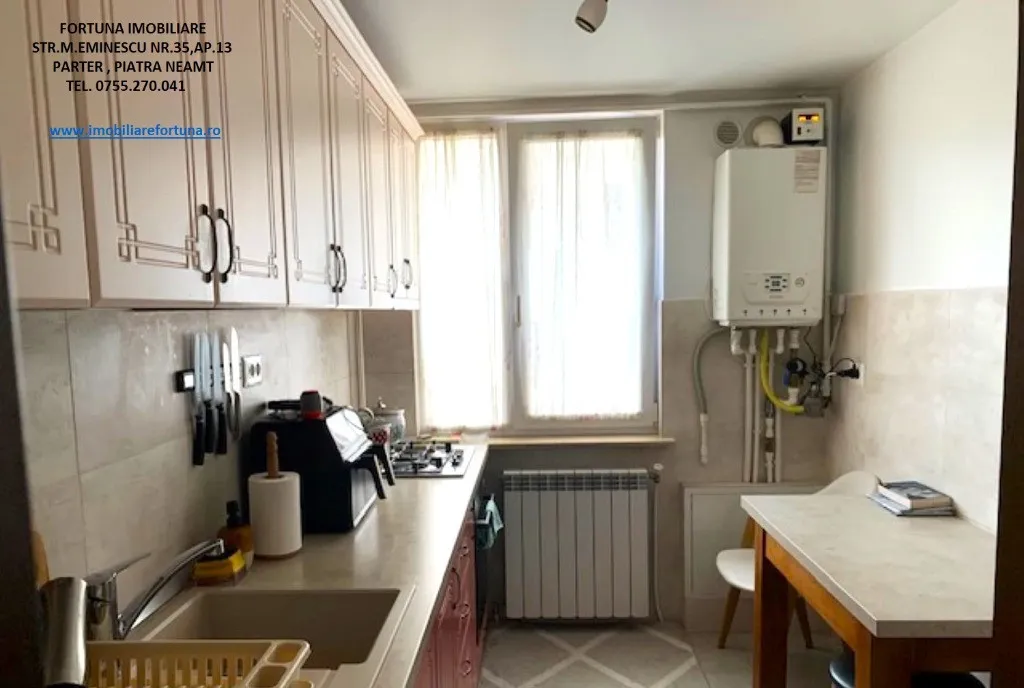 Apartament 2 camere etaj 2 renovat mobilat utilat zona Centrala itm