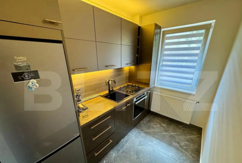 Apartament 3 camere mobilat si utilat parcare parter inal