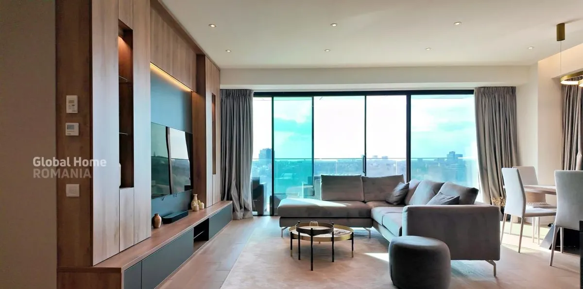 Floreasca One Mircea Eliade 4 rooms terrace open view Lemon Design