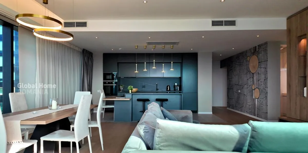 Floreasca One Mircea Eliade 4 rooms terrace open view Lemon Design