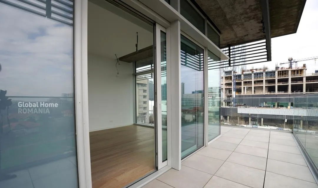 Floreasca Aviatiei 3 rooms terrace parking storage up site