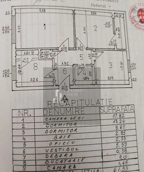 Apartament 2 camere 1 Dec 1918/Auchan Titan mobilat ut