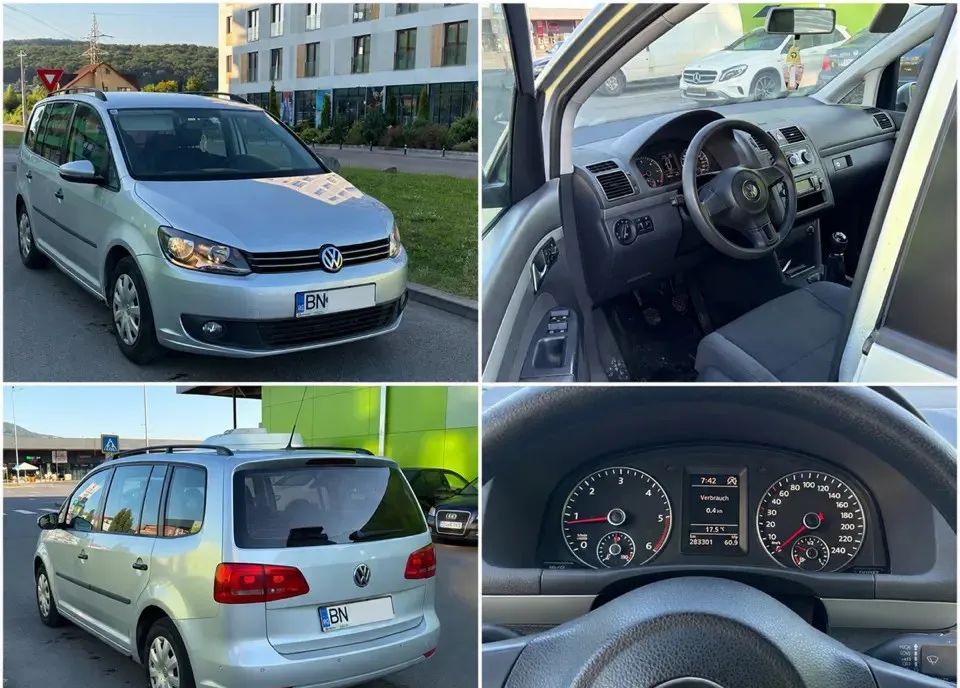 Volkswagen Touran 1 6 TDI 105 CP 3 790 eur