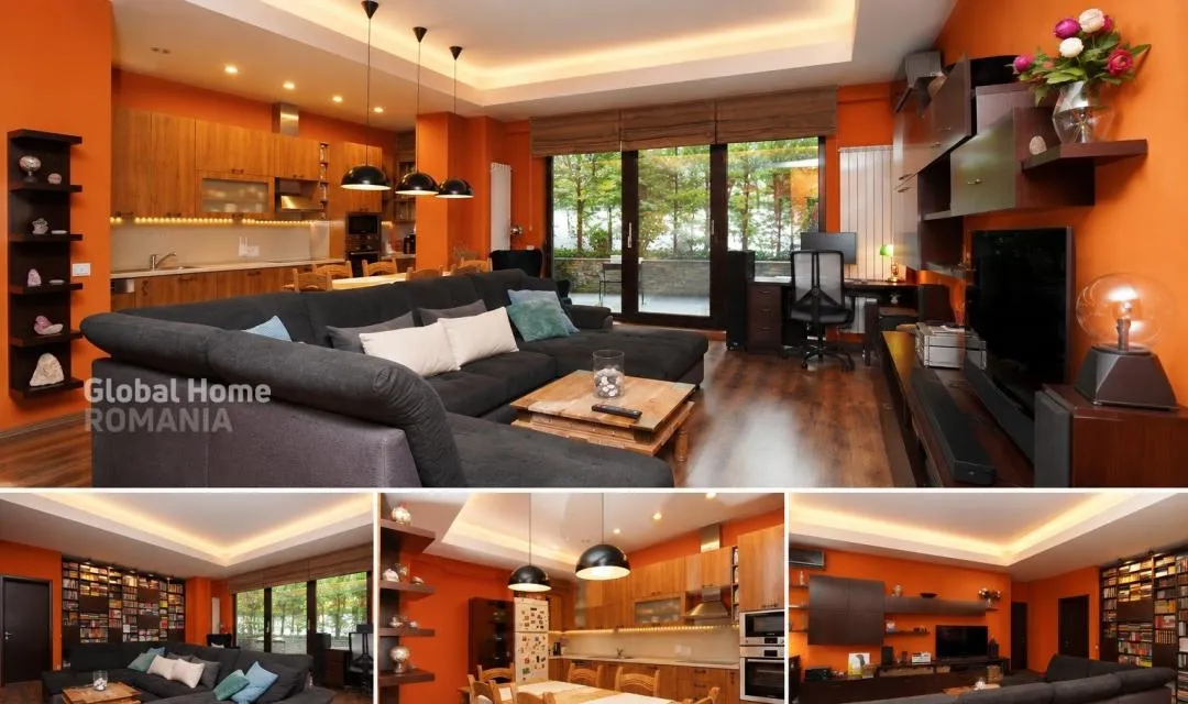 Herastrau Apartament 3 Camere North Area Lake View Terasa 75 mp 2 Parcari 2 Boxe