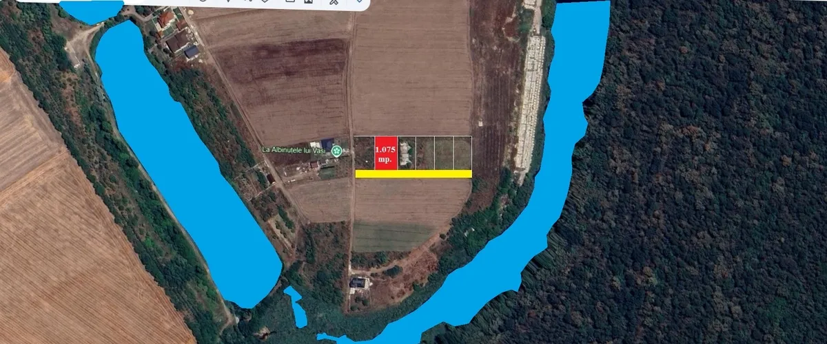 Ganeasa Ilfov particular 1 075 mp teren intravilan