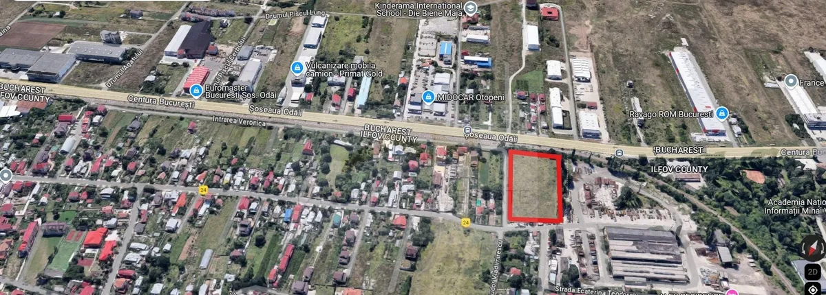 Otopeni sos Odai 10 000 mp teren de vanzare inchiriere