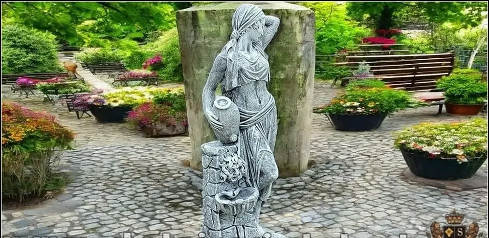 Statueta tarancuta la cismea gri model S51