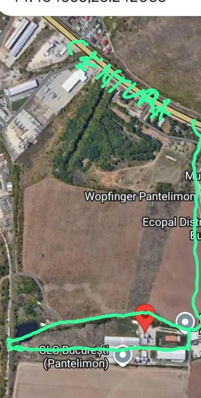 Voluntari Centura teren 25 000 mp constructii 3 500 mp hala etc