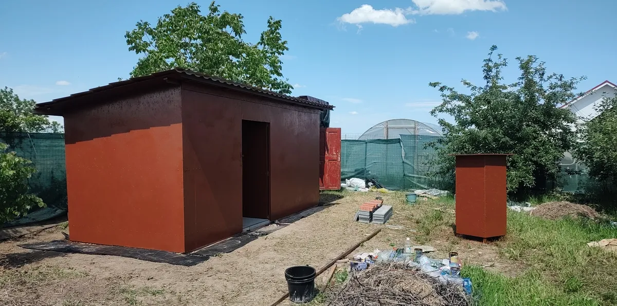 Ulmi jud Giurgiu Cascioarele teren 1 200 mp casuta de gradina si anexe