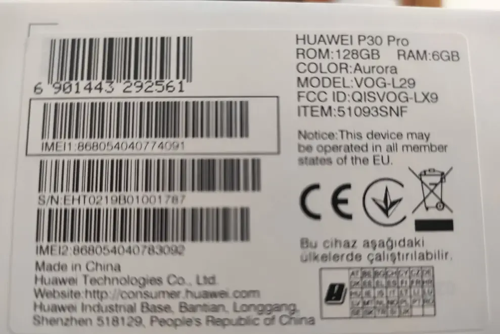 Huawei P30 Pro