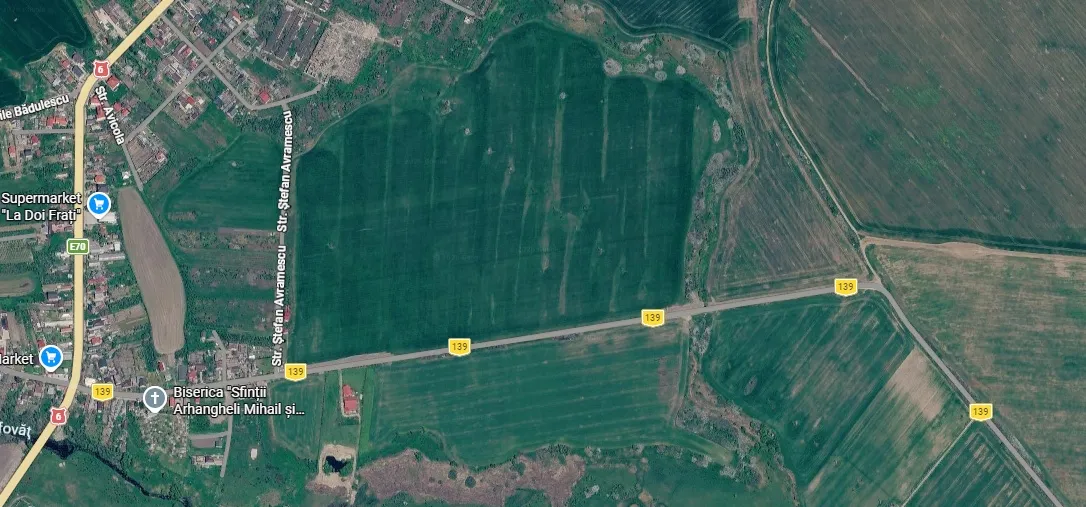 Teren intravilan de vanzare - 33 700 mp Gornesti com Iepuresti Giurgiu