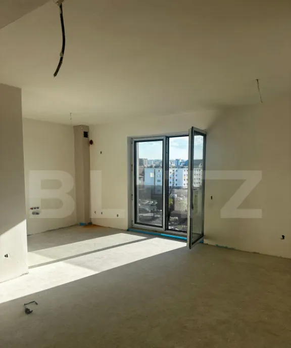Apartament 2 camere semifinisat imobil nou zona Intre Lacu