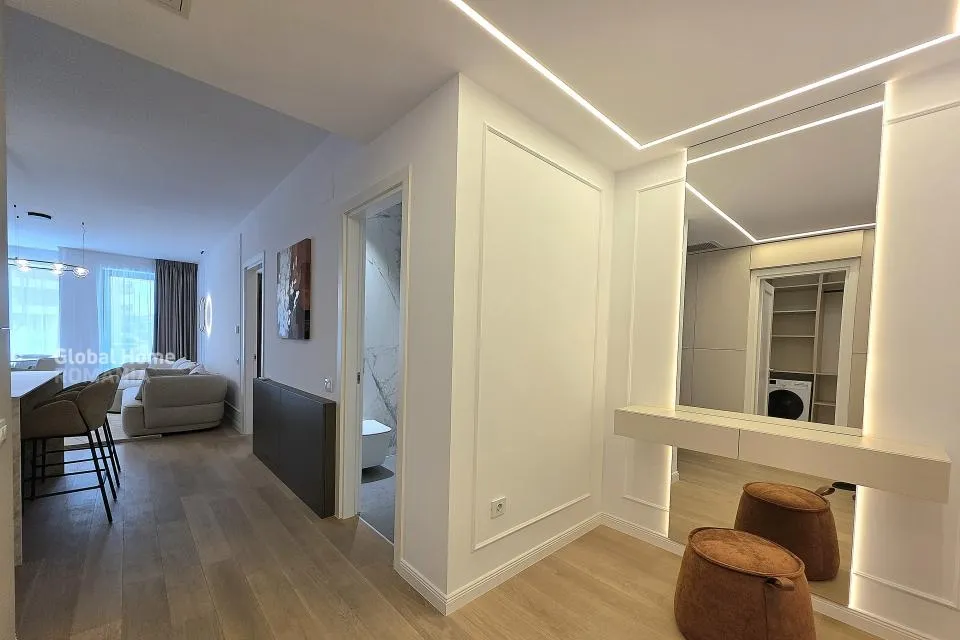 North Avenue Pipera Plaza first rent 80 sqm 2 rooms apartment parking
