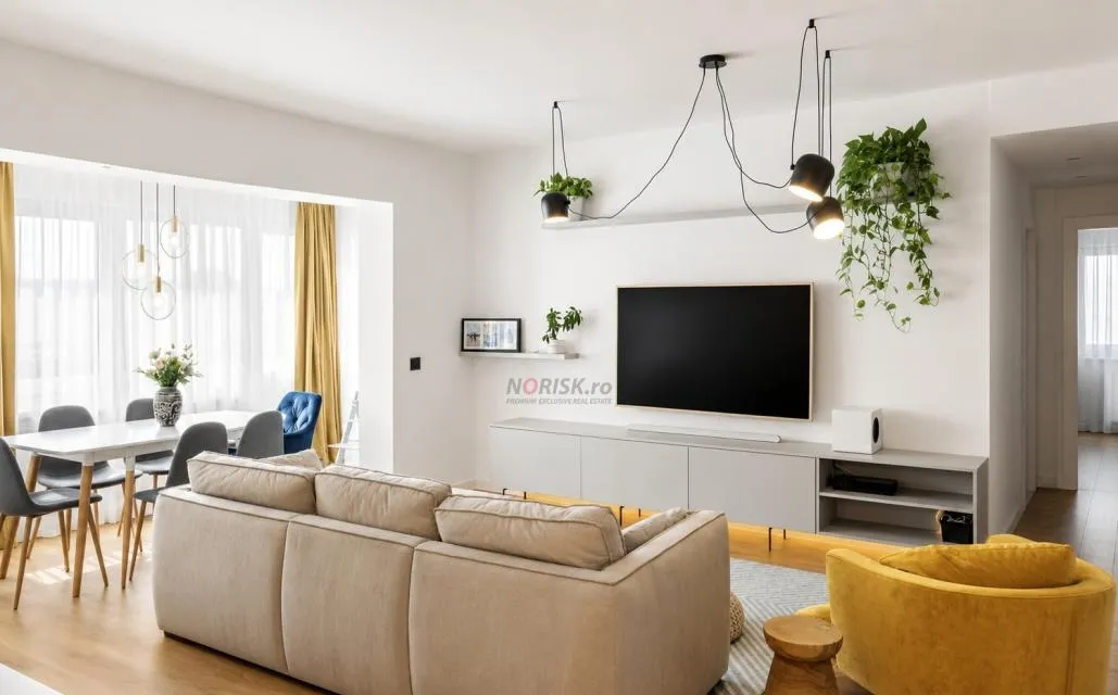 Baneasa/ Herastrau 4 camere 138 mp Spatiu lumina liniste