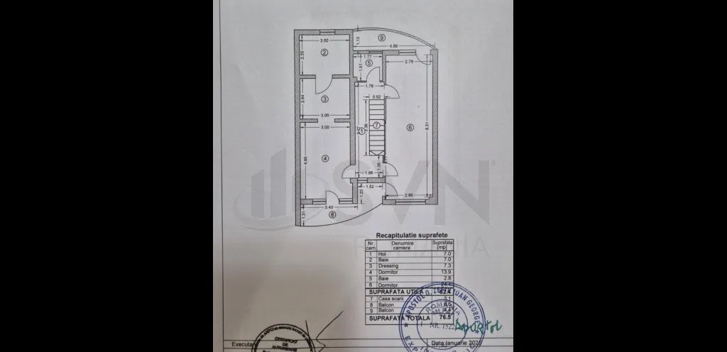 Vila tip duplex 6 camere 180 mp cu gradina Pipera