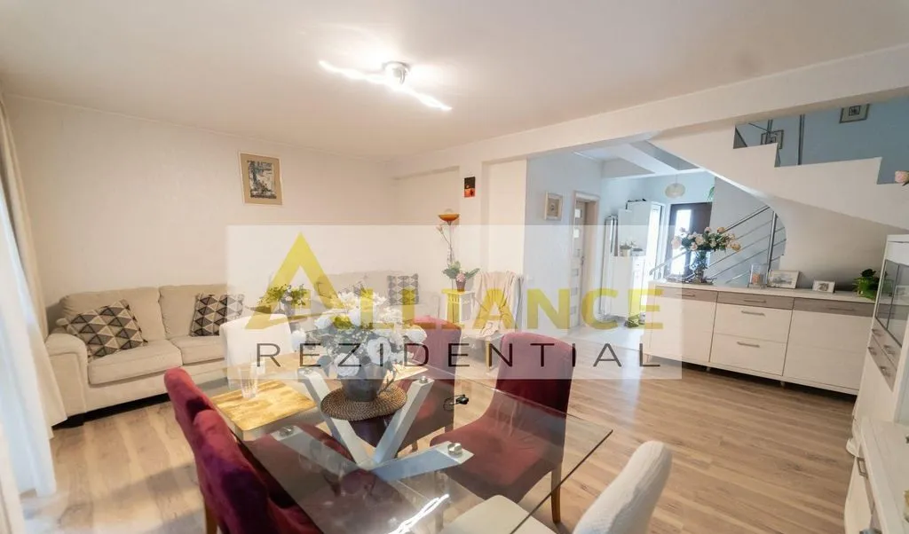 Casa insiruita Popesti Leordeni 150 mp P 1 M 2 parc