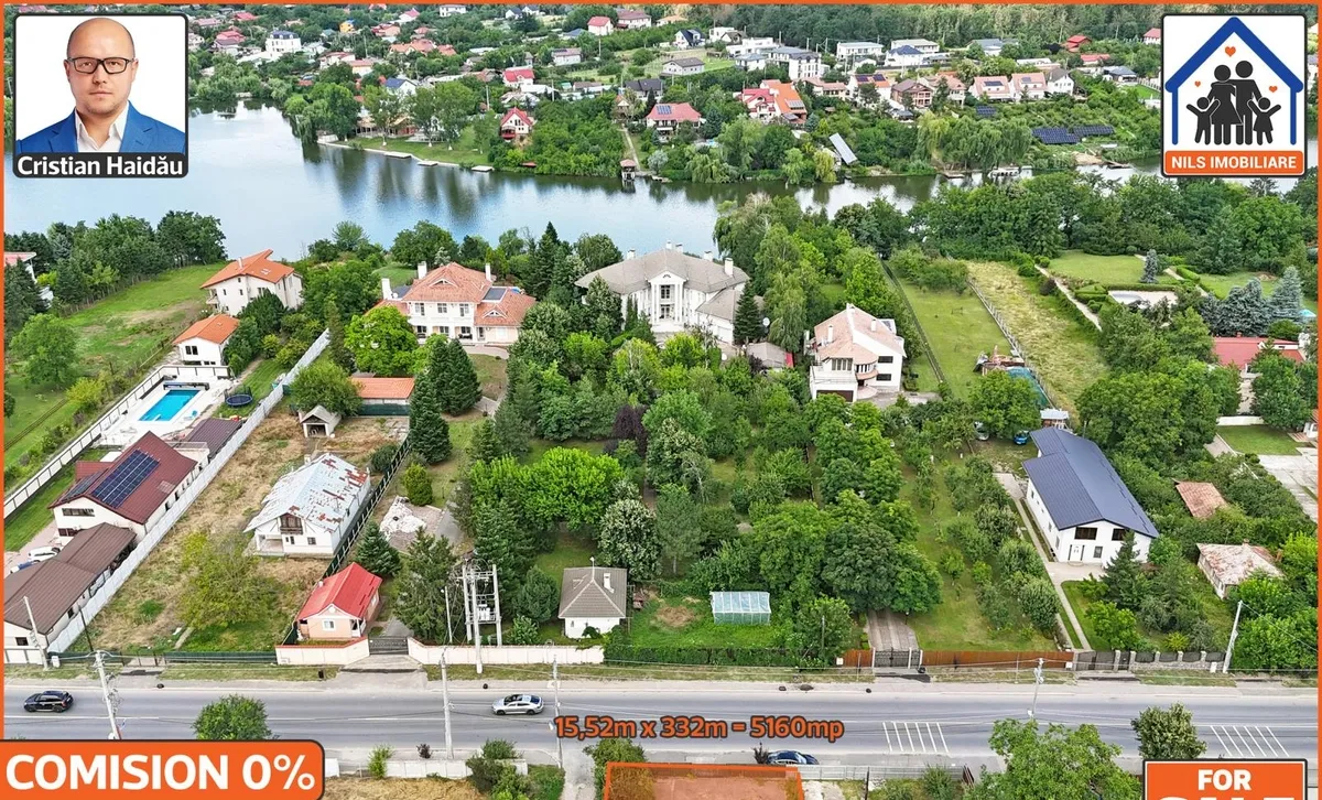 Teren 5160mp Balotesti Ilfov Toate utilitatile