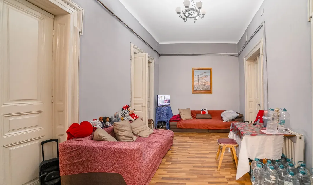 4 camere Parter/2 Vila interbelica Curte comuna 120 mp utili C Dona 5