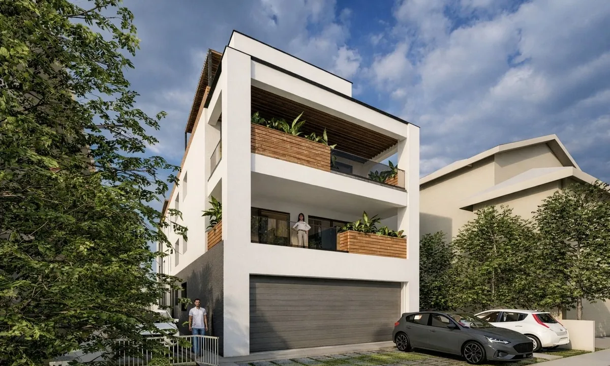 Finisat modern 4 camere cu terasa 3 bai incalzire in pardoseala