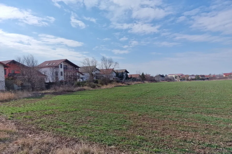 Teren- 3778 mp Balotesti Morarilor Langa case si utilitati