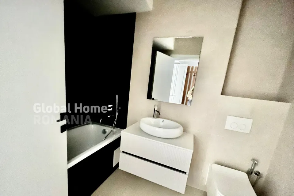 3 Rooms Terrace Parking mtm Residence Ron omv Pipera Ground Floor