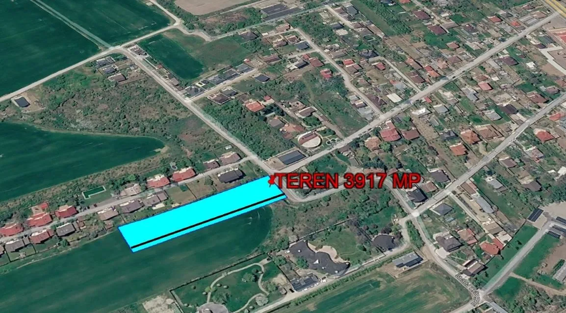 Balotesti Morarilor Teren intravilan 3917 mp Drum asfaltat