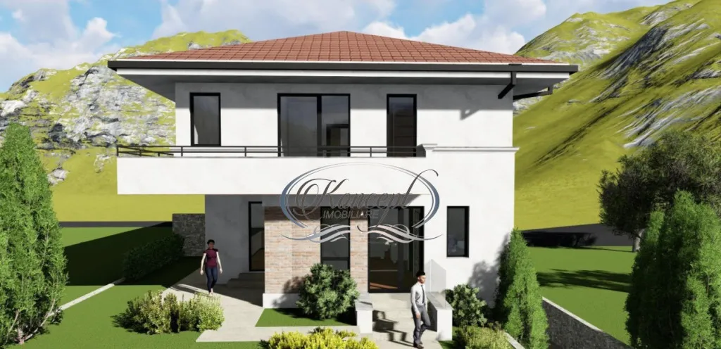 Duplex cu teren generos si panouri fotovoltaice in Dambul Ro