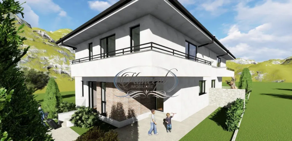 Duplex cu teren generos si panouri fotovoltaice in Dambul Ro
