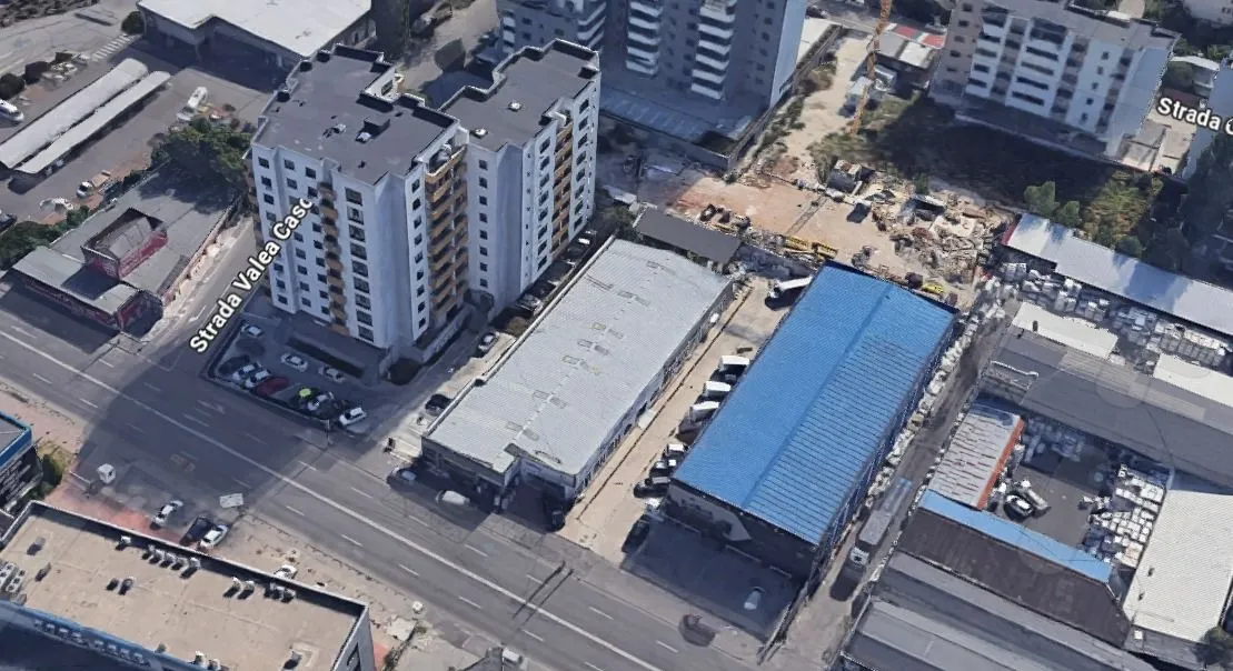 Militari investitie Teren cu cladire tip hala/spatiu comercial 971 mp in Militari