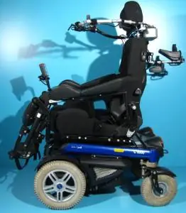 Carucior electric actionat cu gura Otto Bock C1000