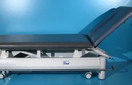 Canapea medicală electrică de tratament, terapie si masaj Enraf Nonius