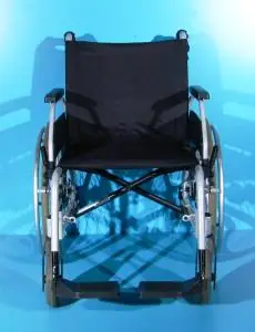 Scaun cu rotile din aluminiu invalizi Drive - latime sezut 49 cm