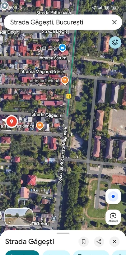 Rahova Antiaeriana teren intravilan