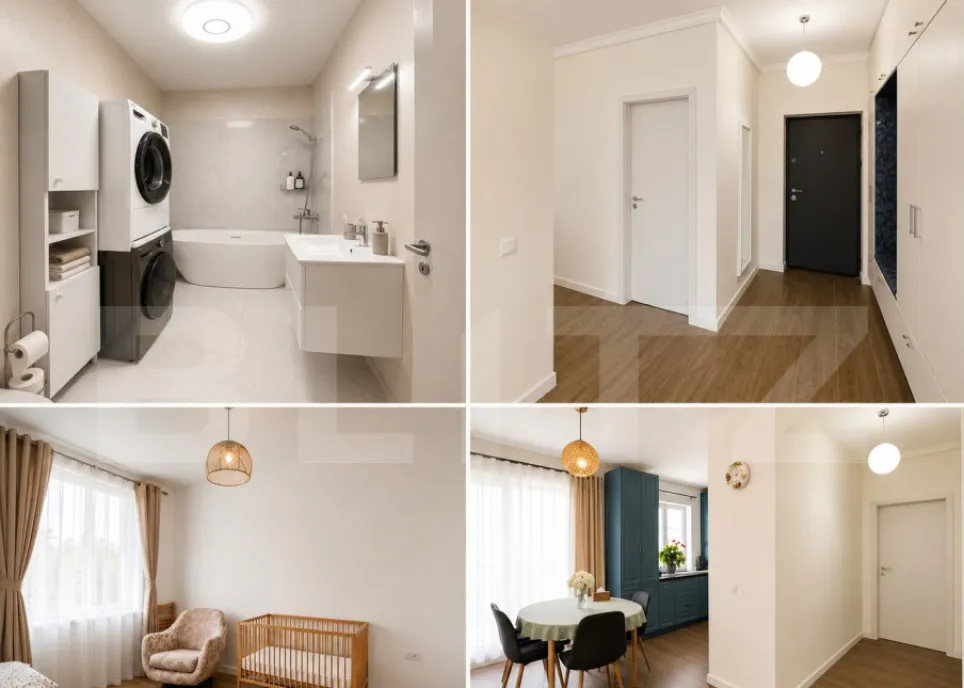 Apartament 3 camere 72 mp Beta Residence 8 min de Auchan