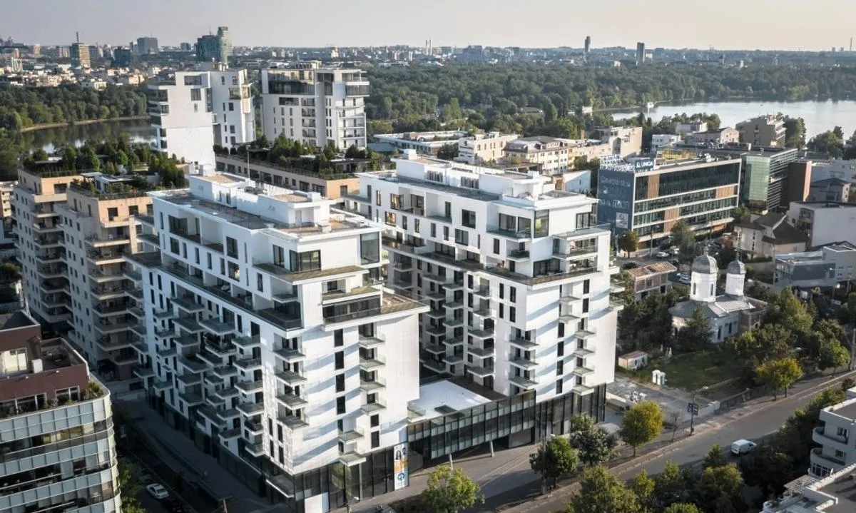 One Herastrau Plaza 2022 Aviatiei 2 camere Centrala Boxa Parcare
