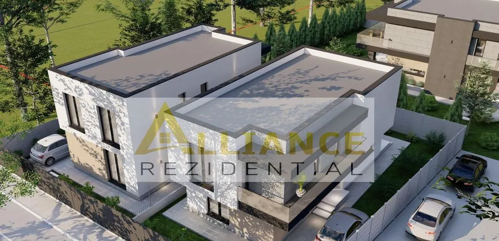 5 camere 4 bai P 1 vila finisaje la ale