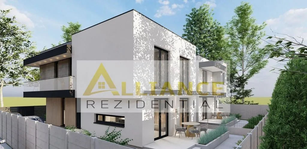 5 camere 4 bai P 1 vila finisaje la ale