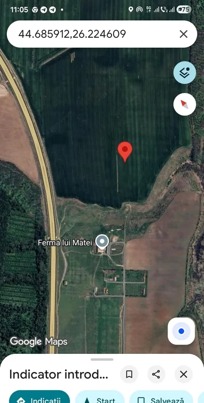 Vand teren cu iesire la lac snagov 1300 metri cu deschidere 17 metri la lac